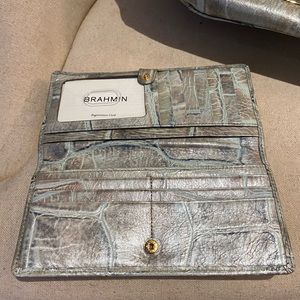 ADY WALLET PEWTER MAJORELLE